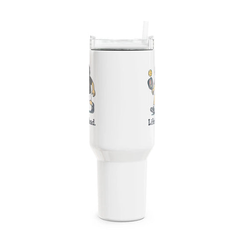 Grateful Dead - Jerry's In a Pickle - Life is dead. "Fat Man" Tumbler,  Double Insulated 40oz Travel Mug - StealieShop